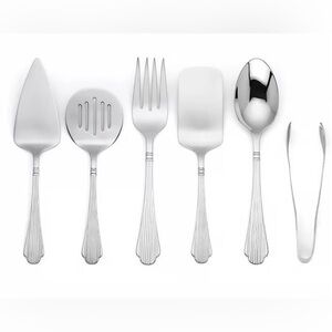 NWT Lenox Abilene 6-piece Flatware Entertainment Set